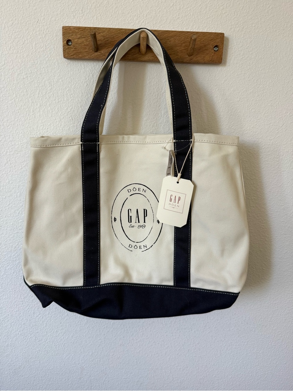 Gap x Doen mini tote NWT